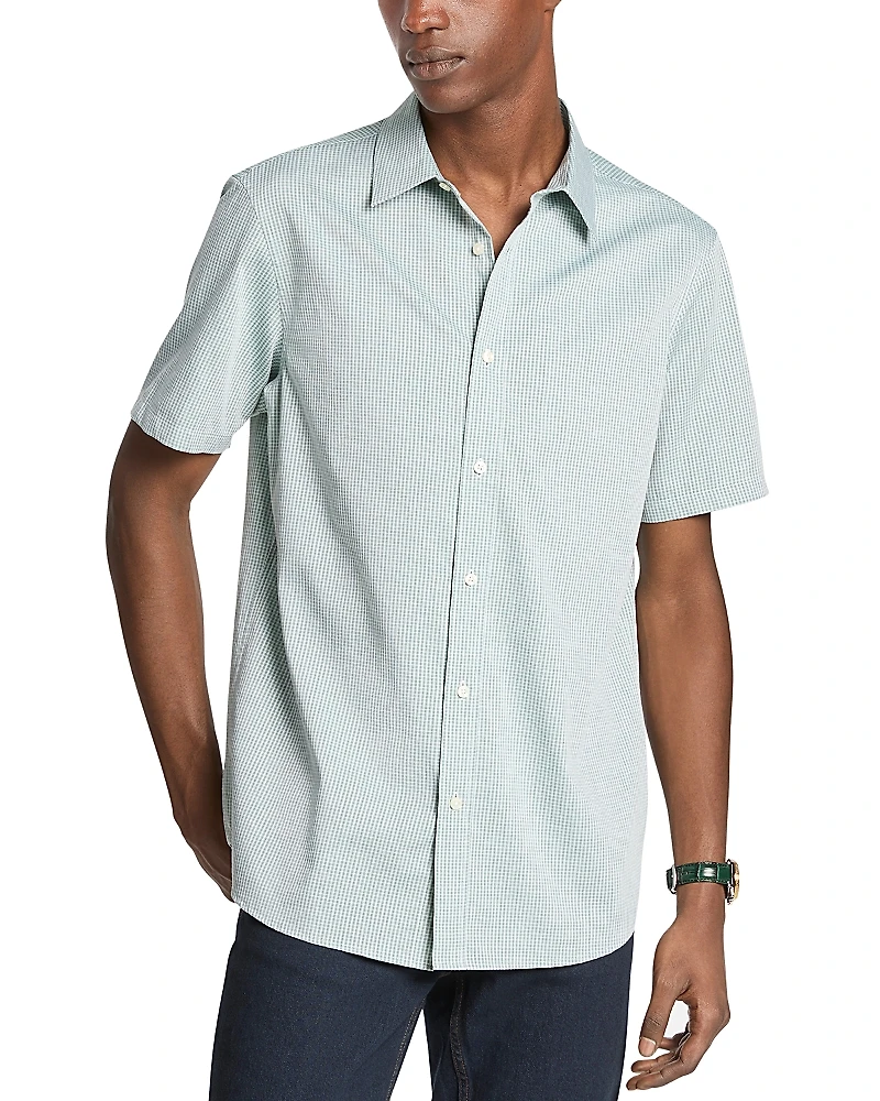 Michael Kors Dobby Classic Short Sleeve Shirt