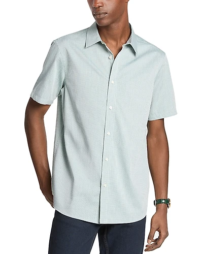Michael Kors Dobby Classic Short Sleeve Shirt