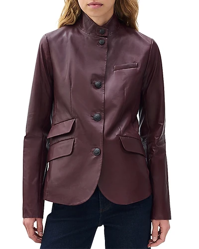 rag & bone Slade Leather Blazer
