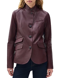 rag & bone Slade Leather Blazer