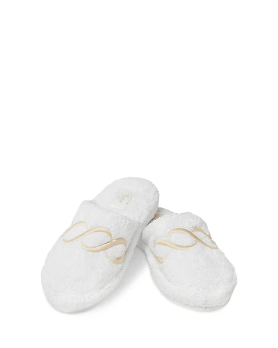 Pratesi Women's Treccia Braid Embroidery Slippers