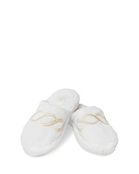 Pratesi Women's Treccia Braid Embroidery Slippers