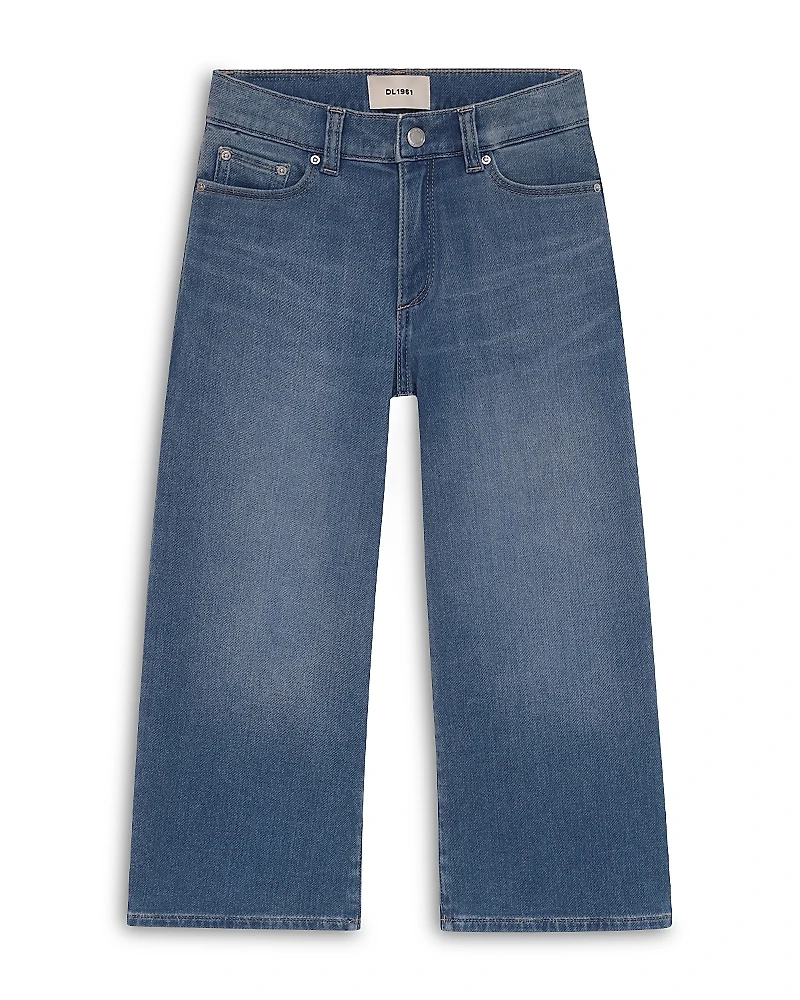 DL1961 Girls' Lily Wide Leg Jeans - Little Kid