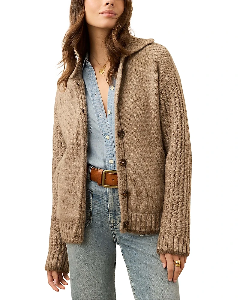 Faherty Lost Trails Cardigan Sweater