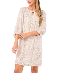 Vince Camuto Keyhole Cutout Shift Dress