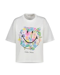 Joshua Sanders Flower Smile Tee