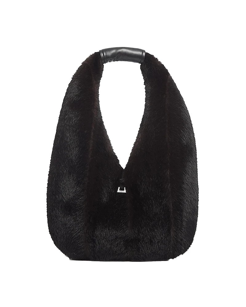 Apparis Colette Shaved Faux Mink Bag