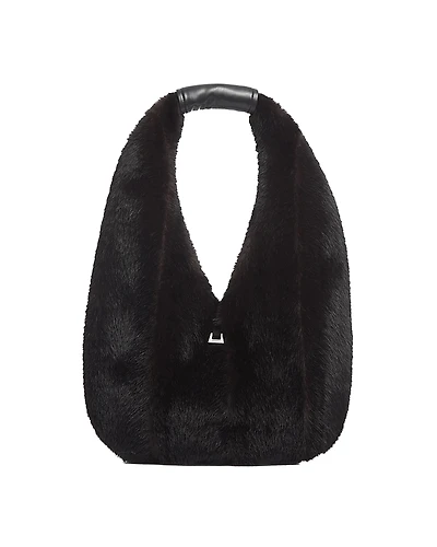Apparis Colette Shaved Faux Mink Bag