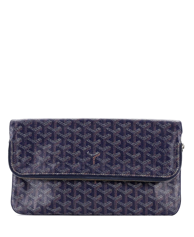 Pre-Owned Goyard Saint Marie Clutch Coated Canvas