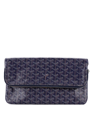 Pre-Owned Goyard Saint Marie Clutch Coated Canvas