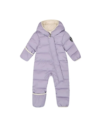 Deux par Girls' One-Piece Cloud Compressible Snowsuit Designed for Car Seat - Baby