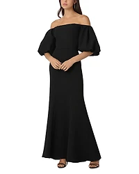 Shoshanna Naia Off the Shoulder Dress