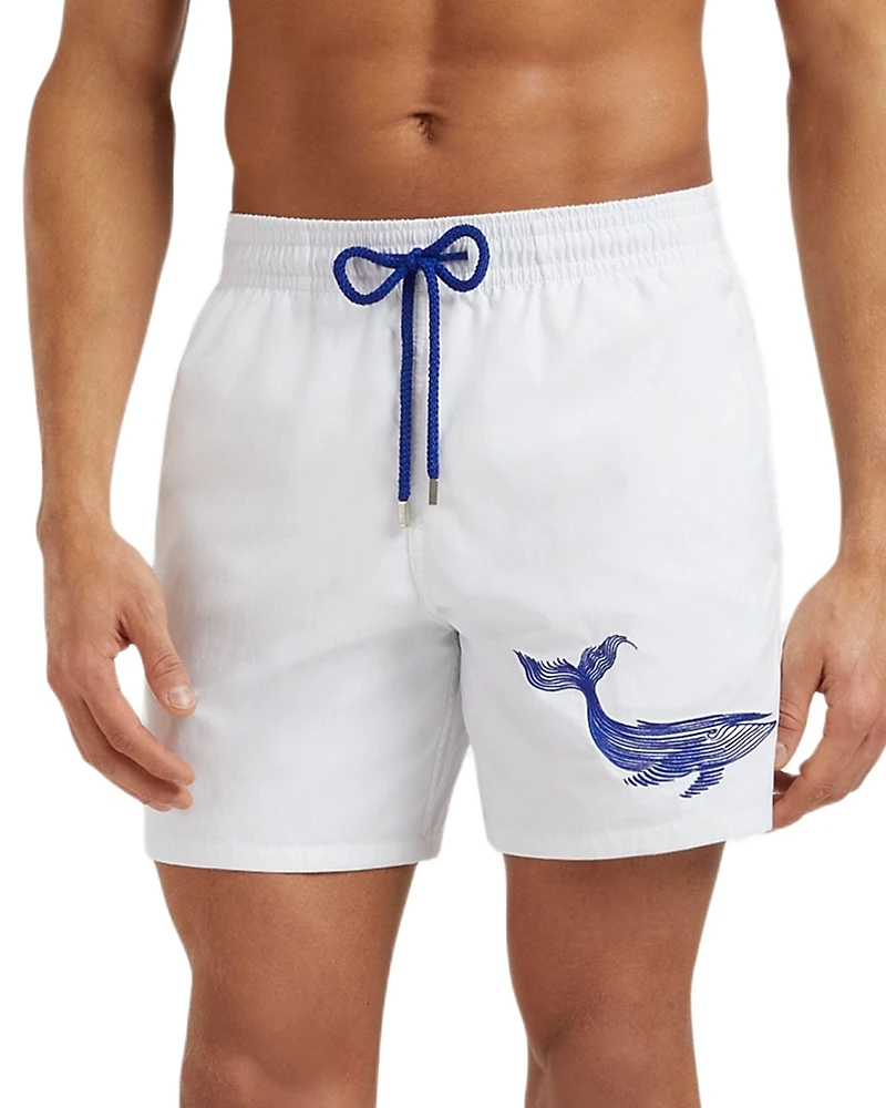 Vilebrequin Embroidered Whale 5.5 Swim Shorts