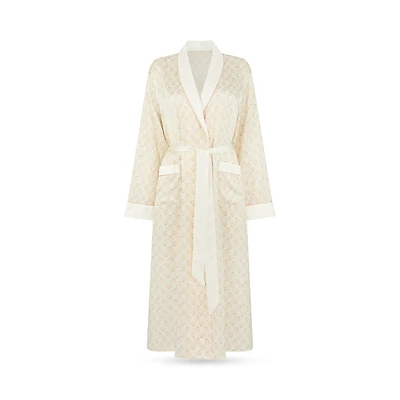 Gingerlily x Memo Press Seashells Silk Dressing Gown