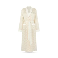 Gingerlily x Memo Press Seashells Silk Dressing Gown