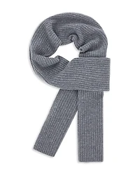 Boggi Milano Men's Ribbed Cashmere Scarf