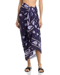 Johanna Ortiz Vibrant Horizon Cover Up Skirt