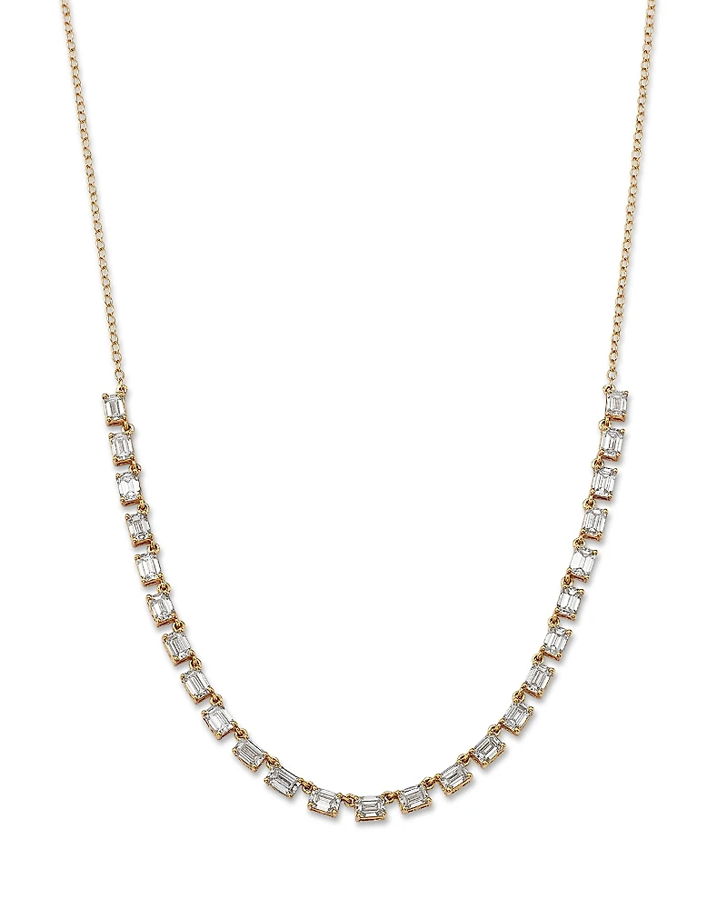 Bloomingdale's Fine Collection Luxe Collection Certified Lab Grown Diamond Necklace
