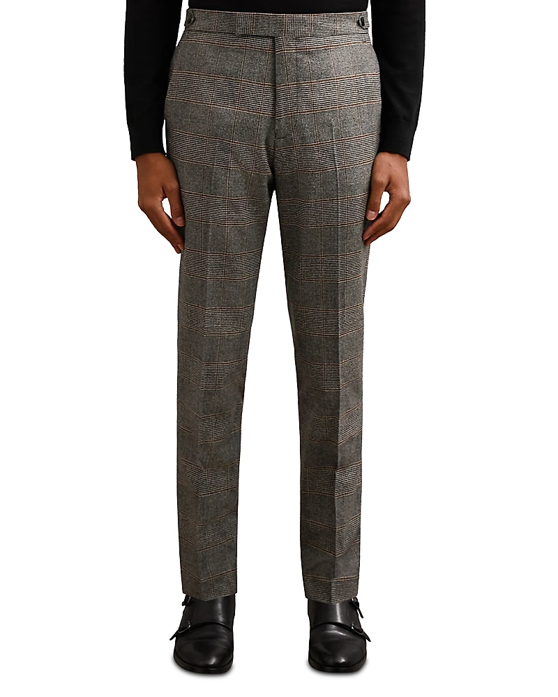 Reiss Men's Prince of Wales Check Pants