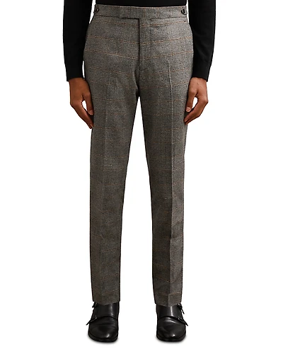 Reiss Men's Prince of Wales Check Pants