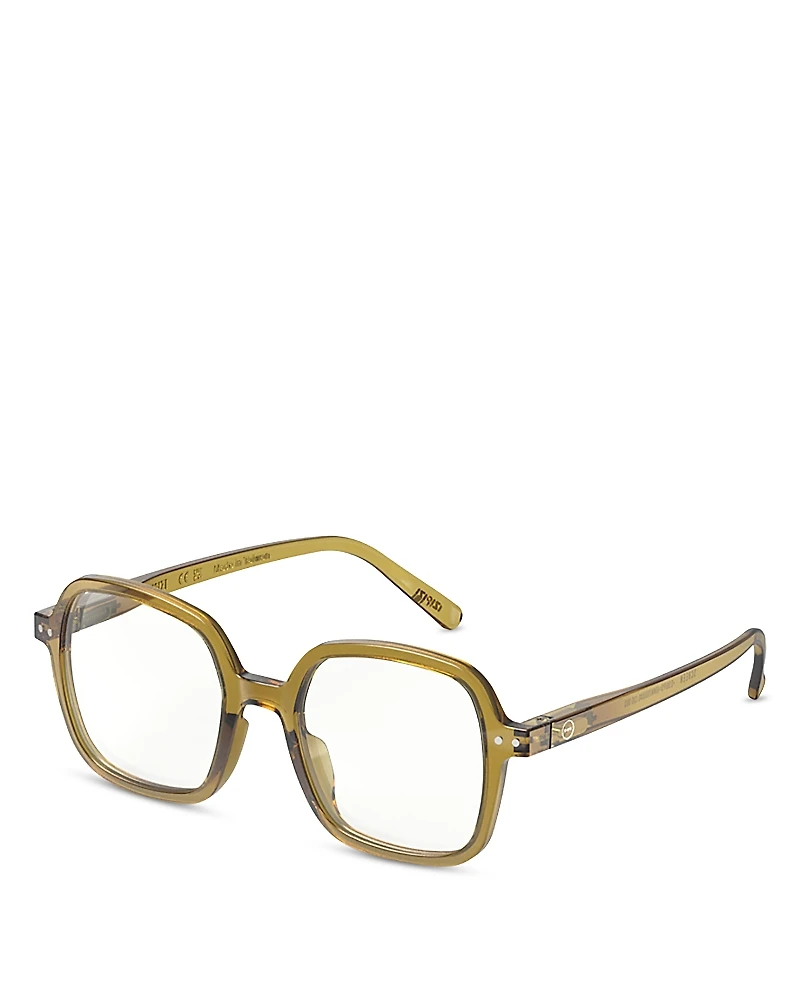 Izipizi Office Square Blue Light Glasses, 49mm