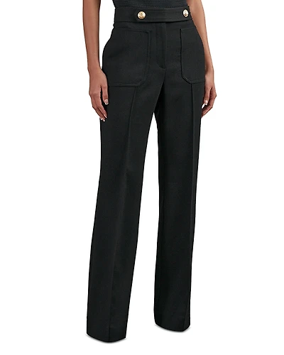 Reiss Petite Lily Occasion Flare Trousers