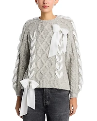 LoveShackFancy Kloss Pullover Sweater