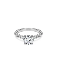 Swarovski 14K White Gold Eternity Certified Lab Grown Diamond Engagement Ring