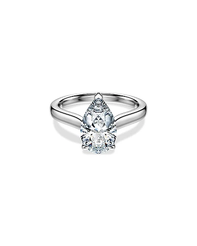 Swarovski Eternity Certified Lab Grown Diamond Pear-Shape Engagement Ring