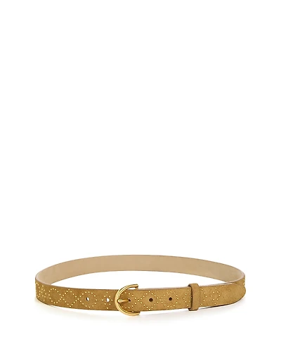 rag & bone Women's Maisie Studded Suede Belt
