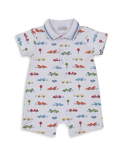 Kissy Boys' Car Print Short Playsuit - Baby