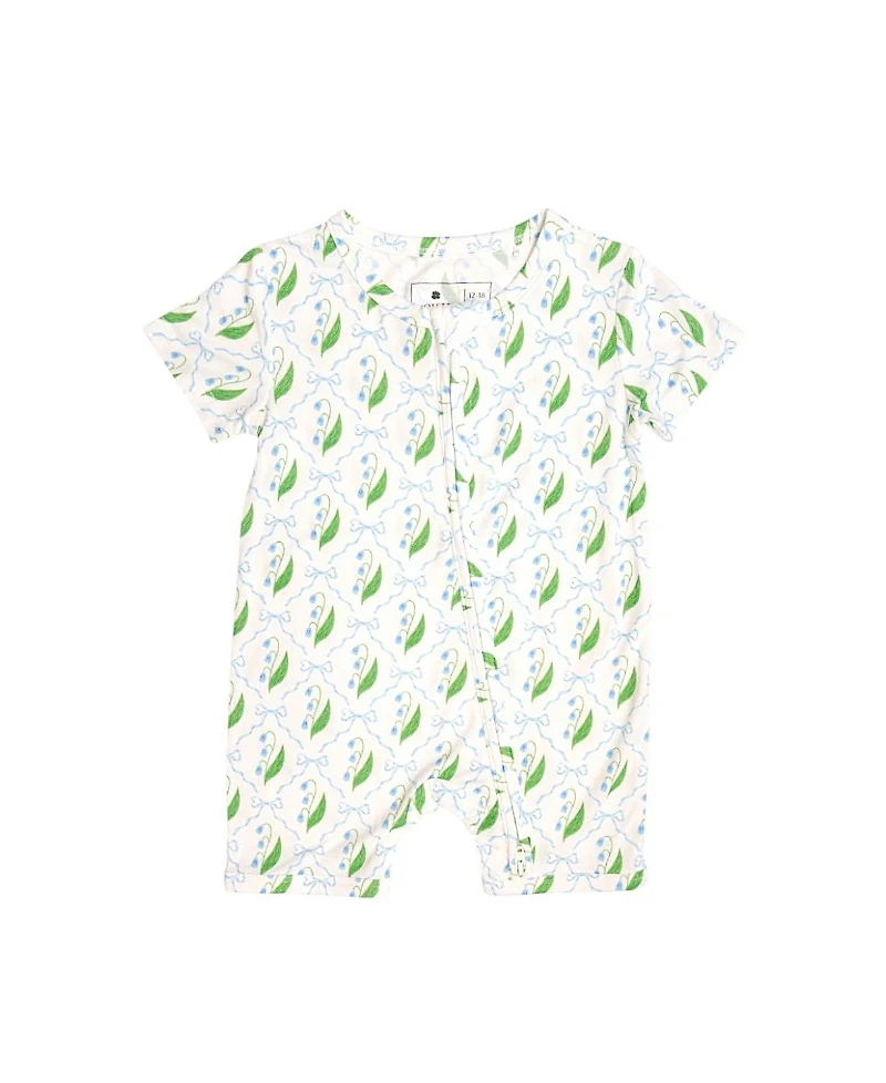 Motette Girls' Bluebell Bows Bamboo Sleeper - Baby