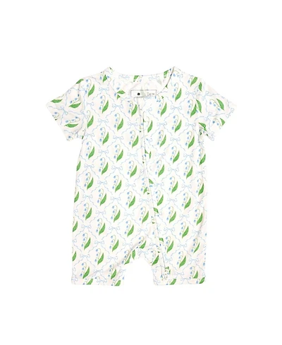 Motette Girls' Bluebell Bows Bamboo Sleeper - Baby