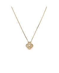 Pre-Owned Van Cleef & Arpels Lucky Alhambra 4 Motifs Bracelet 18K Gold with Carnelian, Malachite, Mother of Pearl and Tiger Eye