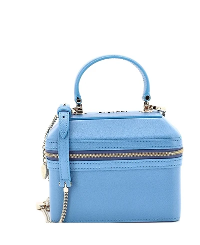 Pre-Owned Bvlgari Serpenti Jewelry Box Bag Leather