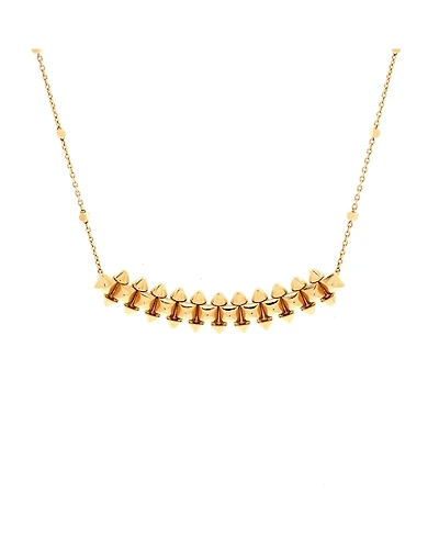 Pre-Owned Cartier Medium Clash de Cartier Pendant Necklace 18K Rose Gold, 15.25 - 16.5"