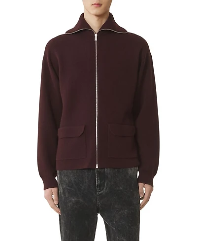 Lanvin Cashmere Zip Cardigan