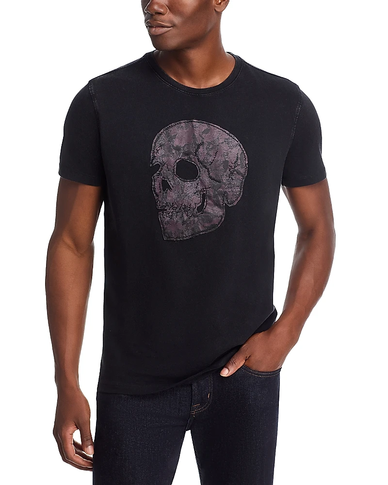 John Varvatos Men's Skull Graphic T-Shirt