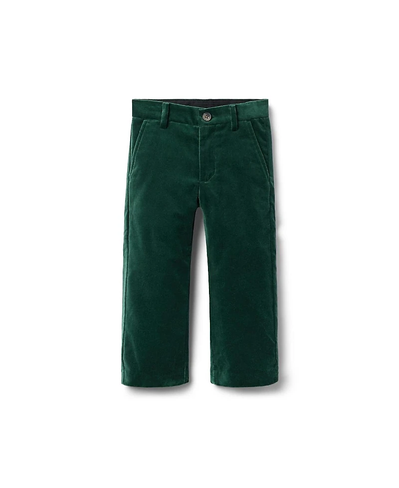 Janie and Jack Unisex The Velvet Party Pant - Little Kid