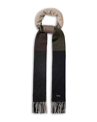 Eton Color Block Cashmere Scarf