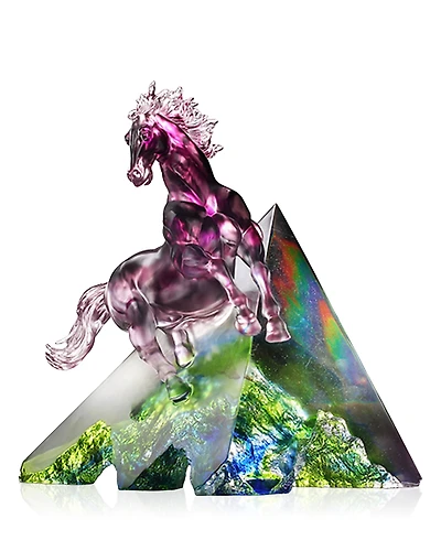 Liuli Faith Limited Edition Crystal Glass Sculpture