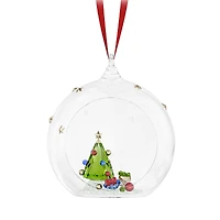 Swarovski Holiday Cheers Tree and Gifts Ball Ornament