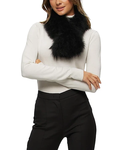 Gorski Knit Cashmere Goat Pull-Through Scarf