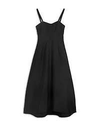 Jil Sander Midi Bustier Dress