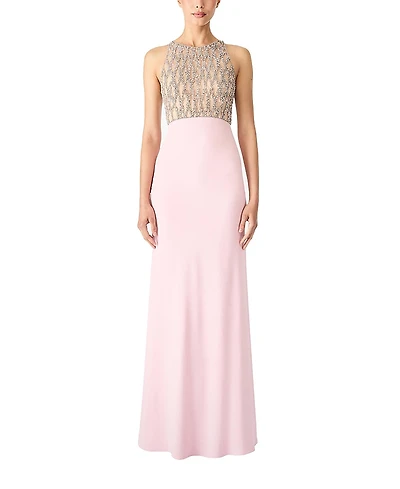 Jenny Packham Dewdrop Crystal-Bodice Gown