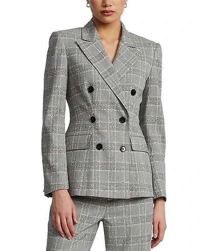 Bcbgmaxazria Glen Plaid Blazer