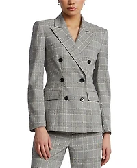 Bcbgmaxazria Glen Plaid Blazer