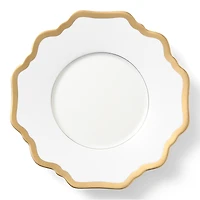 Anna Weatherley Antique White with Gold Saucer