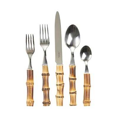 Juliska Natural Bamboo 5-Piece Place Setting