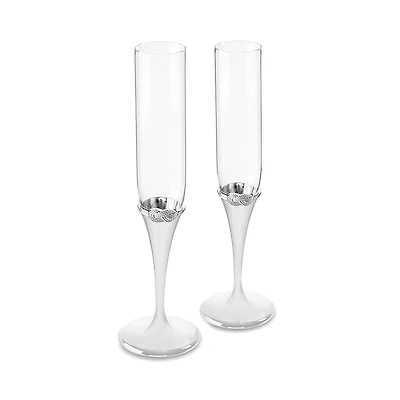 Vera Wang Wedgwood Infinity Toasting Flute, Set of 2